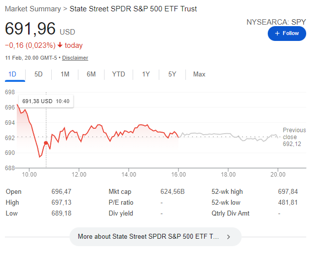 spy disadvantages for long term investors